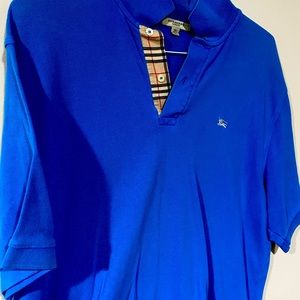 Burberry London men’s XL short sleeve polo.